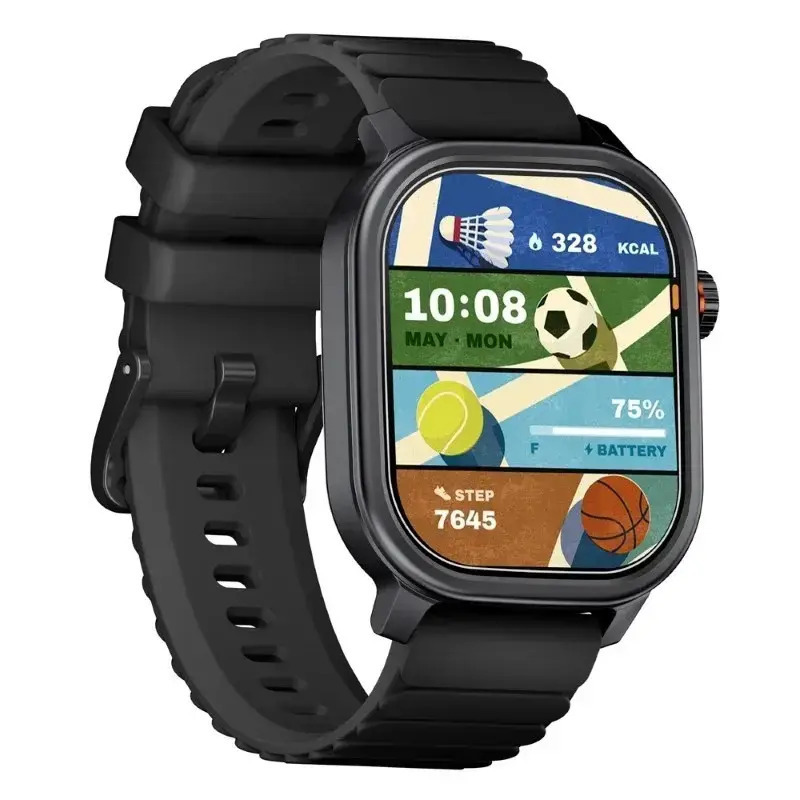 Kospet Pulse Aluminum Smartwatch with Heart Rate Monitor Black view 5