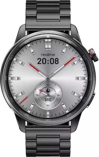Realme Watch S2 46mm with Heart Rate Monitor (Metallic Grey)