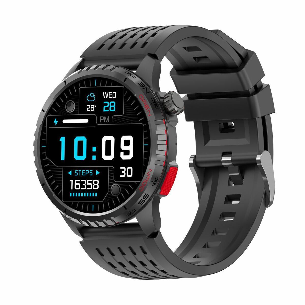 Smartwatch Denver Electronics Swg-345b Black 1 3'' 44 Mm