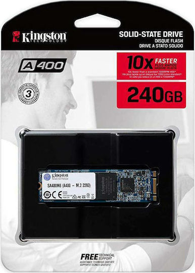 Kingston A400 SSD 240GB M.2 SATA III SA400M8/240G vue 6