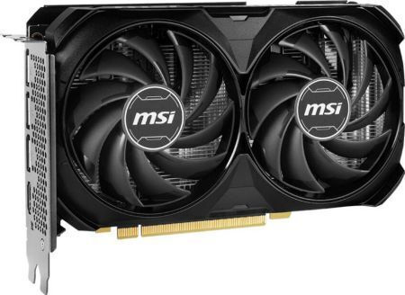 MSI GeForce RTX 4060 Ti 16GB GDDR6 Ventus 2X Black OC Graphics Card view 2