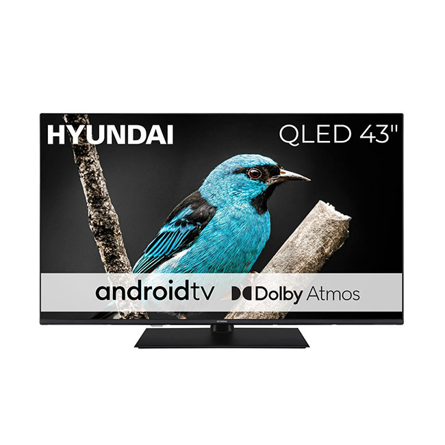 Hyundai Smart TV 43 Inch 4K Ultra HD QLED QLX43850GSMART HDR 2025 view 1