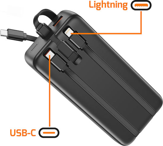 Maxexcell Power Bank 20000mAh Black view 3