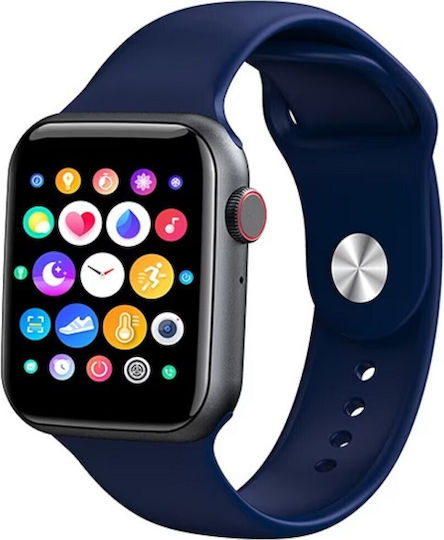 S9 Pro Max Smartwatch with Heart Rate Monitor (Blue)