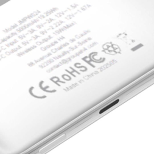 Jaym MagSafe Power Bank 5000mAh 15W White view 4