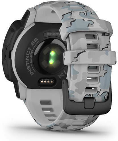 Garmin Instinct 2S Camo Edition 40mm Waterproof Smartwatch with Heart Rate Monitor (Mist Camo) vue 7