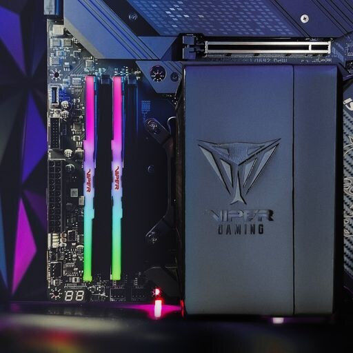 Patriot Viper Venom RGB DDR5 32GB RAM with 2x16GB Modules and Speed 6000 for Desktop PVVR532G600C30K view 3