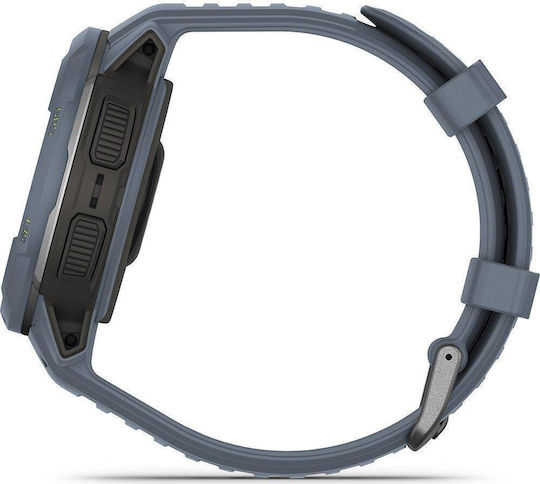 Garmin Instinct Crossover 45mm Waterproof Smartwatch with Heart Rate Monitor (Granite Blue) view 7