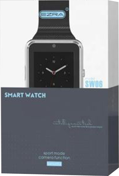 SW06 Smartwatch with SIM (Black) view 7