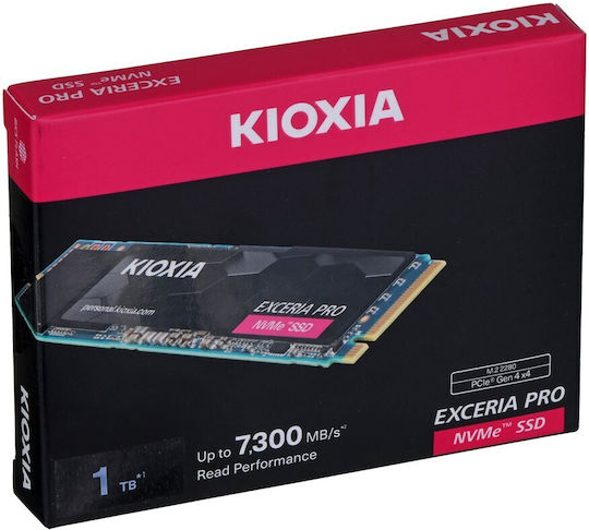 Kioxia Exceria Pro SSD 1TB M.2 Type With PCI Express 4.0 Connection PS5 Compatible LSE10Z001TG8 vista 3