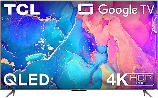 TCL Smart Television 50" 4K UHD QLED 50C635 HDR (2022) view 2