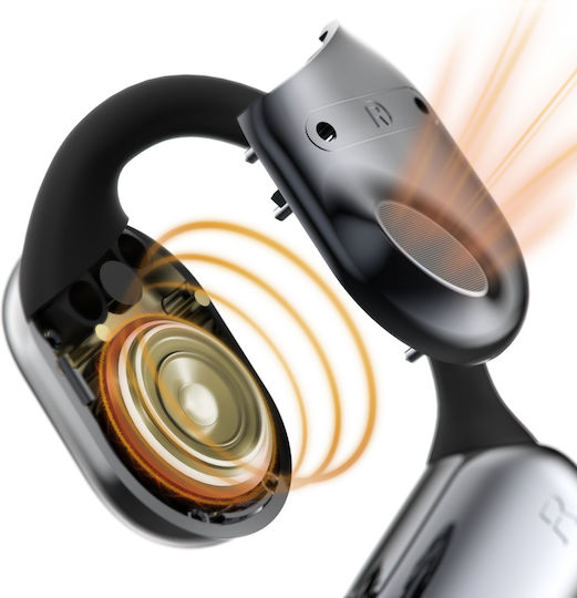 PowerLocus Free X In-ear Bluetooth Handsfree Earphones with Sweat Resistance and Charging Case Black view 5