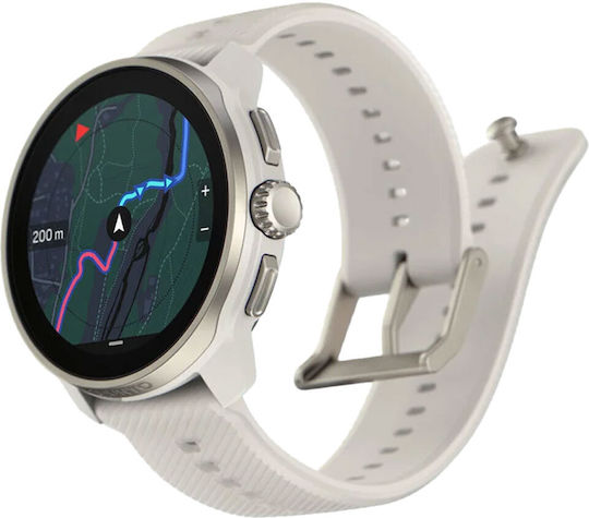 Suunto Race S Stainless Steel 45mm Waterproof Smartwatch with Heart Rate Monitor (Powder Gray) view 4