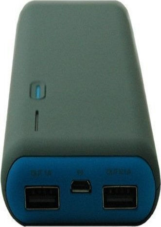 Family Line Power Bank 10000mAh with 2 USB-A Ports Black