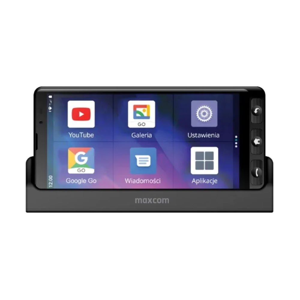 MaxCom MS601 Dual SIM (4GB/64GB) Mobile with Large Buttons Black view 4
