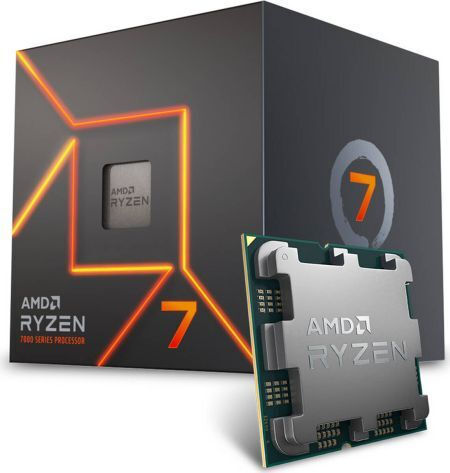 AMD Ryzen 7 7700 (SBX) 3.8GHz Processor 8 Cores for Socket AM5 in Box with Heatsink view 2