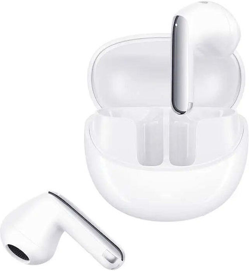 QCY HT 10 Pro Earbud Bluetooth Handsfree Earphones with Sweat Resistance and Charging Case White vue 5