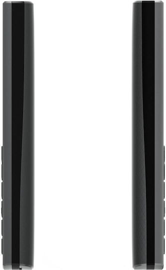 Nokia 105 (2024) Dual SIM Mobile with Buttons (Greek Menu) Charcoal view 6