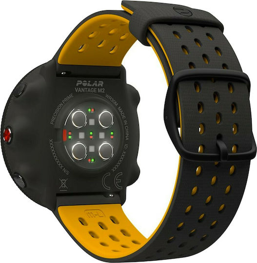 Polar Vantage M2 Aluminium 46mm Waterproof Smartwatch with Heart Rate Monitor (Gray) view 4