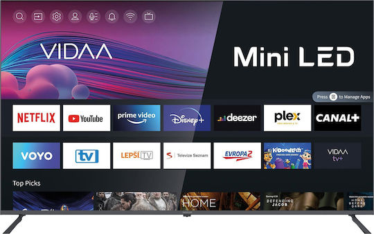 Sencor Smart Television 55" 4K UHD Mini LED SLE 55MUS700TCSB HDR (2023)