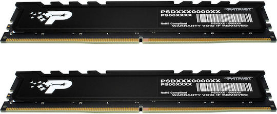 Patriot Signature Line Premium 32GB DDR5 RAM with 2 Modules (2x16GB) and 5600 Speed for Desktop (PSP532G5600KH1) view 3