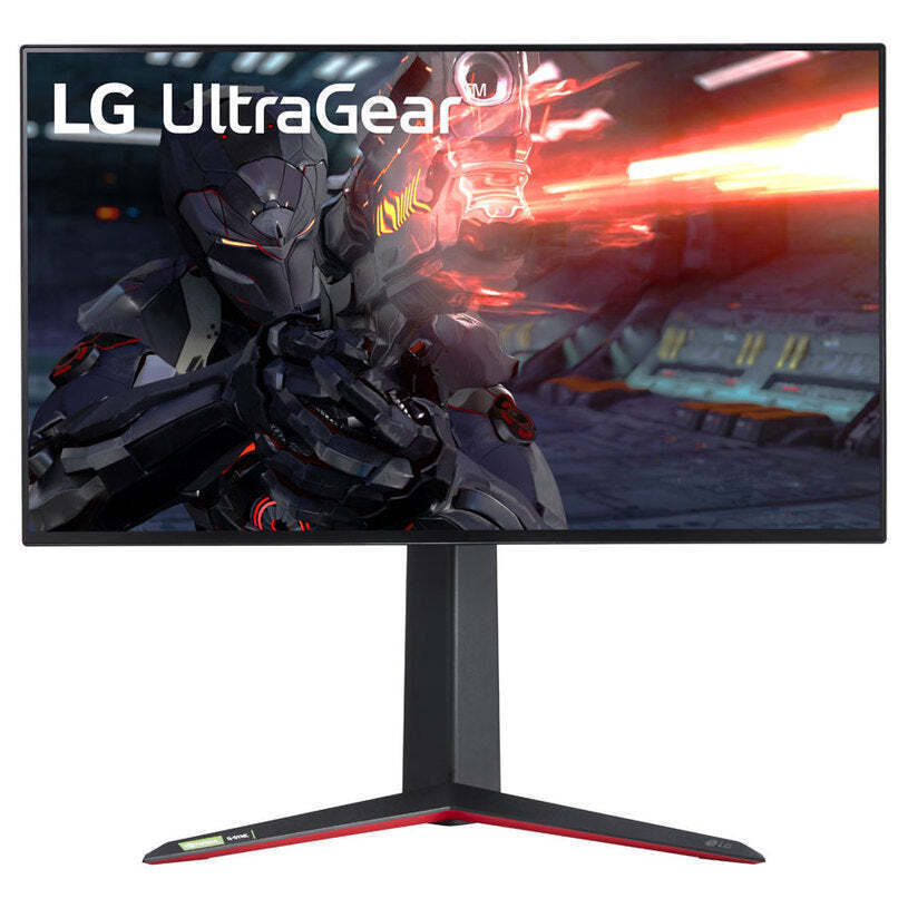 LG 27GN95R-B Nano IPS HDR Gaming Monitor 27" 4K 3840x2160 144Hz with 1ms Response Time GTG view 3