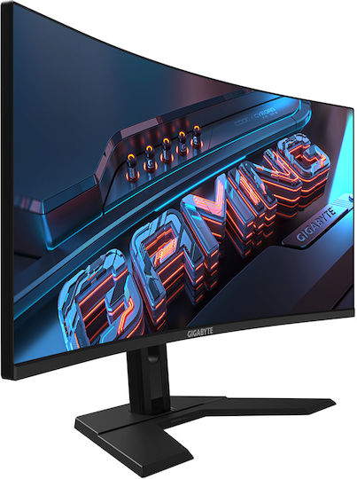 Gigabyte GS34WQC Ultrawide VA Curved Gaming Monitor 34" QHD 3440x1440 vue 3