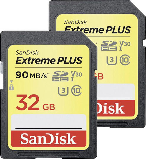 Sandisk Extreme SDHC 32GB Class 10 U3 V30 UHS-I