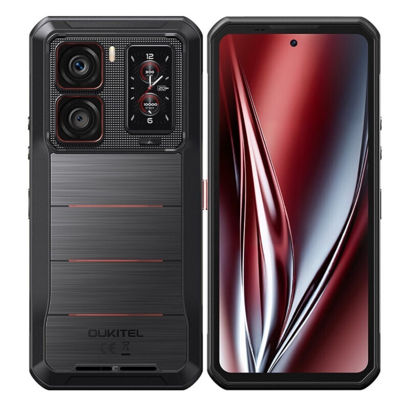 Oukitel WP300 5G Dual SIM (12GB/512GB) Resistant Smartphone Black view 1