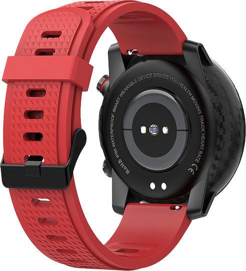 DAS.4 ST08 Smartwatch with Heart Rate Monitor (Black) view 5