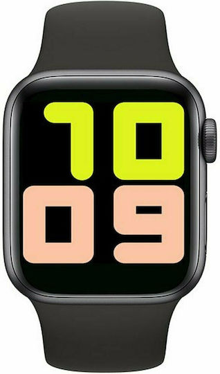 T500 Max Smartwatch with Heart Rate Monitor (Black)