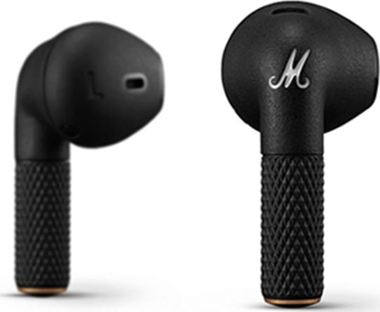 Marshall Minor III Earbud Bluetooth Handsfree Earphones with Sweat Resistance and Charging Case Black vista 3