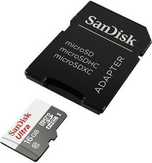 Sandisk Ultra microSDXC 128GB U1 A1 UHS-I 100MB/s with Adapter view 3