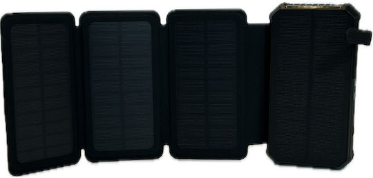Pyramid International Solar Power Bank 20000mAh 15W with 2 USB-A Ports and USB-C Port view 2