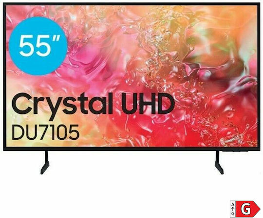 Samsung Smart Television 55" 4K UHD LED TU55DU7105K HDR (2024) view 2