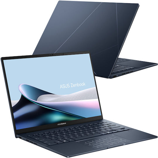 Asus Zenbook 14 UX3405CA-PZ051W 14" OLED Touchscreen 120Hz (Ultra 5-225H/16GB/512GB SSD/W11 Home) Ponder Blue (US Keyboard) view 2