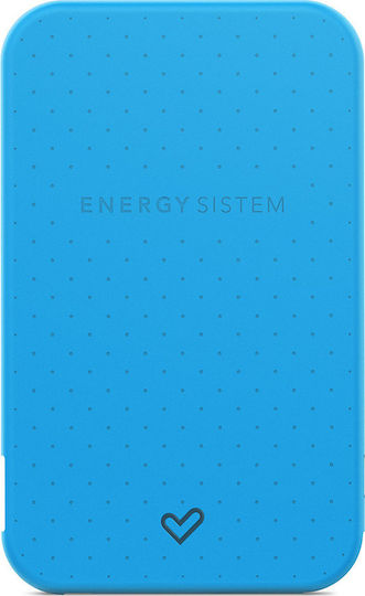 Energy Sistem Extra Battery Power Bank 2500mAh with USB-A Port Blue vue 2