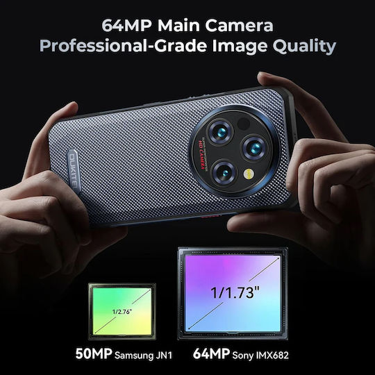 Oukitel WP35 5G Dual SIM (8GB/256GB) Resistant Smartphone Grey Ansicht 5