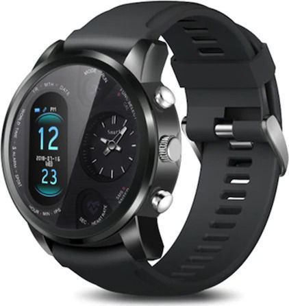 Lemfo T3 Pro Smartwatch with Heart Rate Monitor (Black)