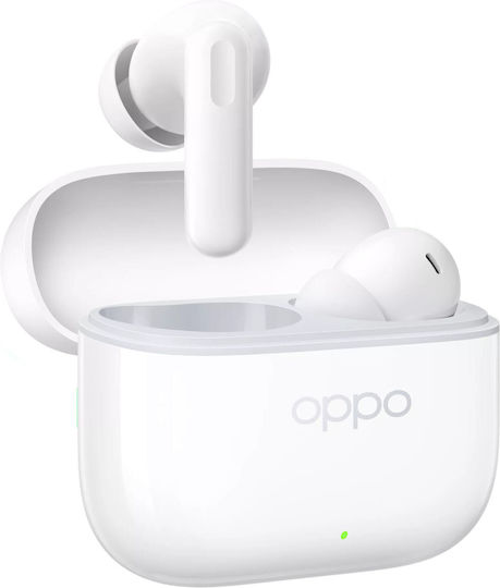 Oppo Enco Buds3 Pro Bluetooth Handsfree Earphones with Sweat Resistance and Charging Case White
