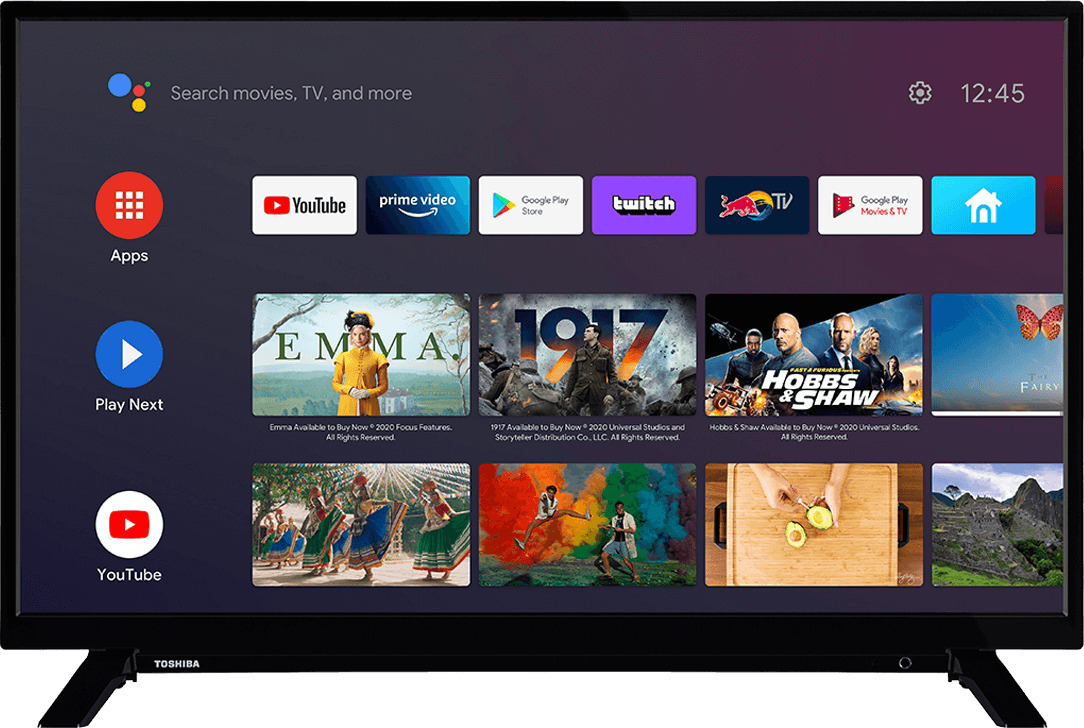 Toshiba Smart Television 32" Full HD LED 32LA2063DG HDR (2020)