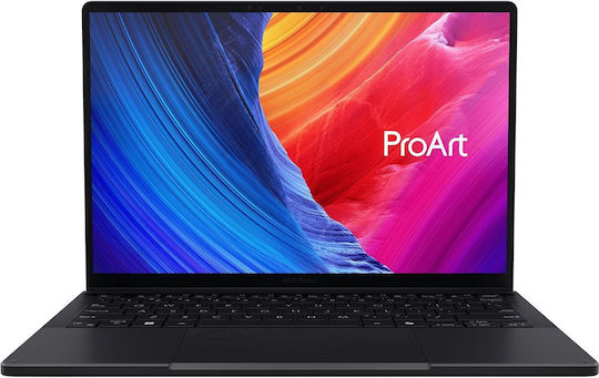 Asus ProArt PX13 OLED HN7306WV-LX012W 13.3" Touchscreen (Ryzen AI 300 Series-9 HX 370/24GB/1TB SSD/GeForce RTX 4060/W11 Home) Nano Black (UK Keyboard) view 3