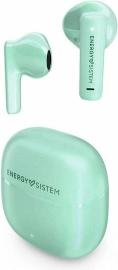 Energy Sistem StreetMusic Earbud Bluetooth Handsfree Earphones with Charging Case Green