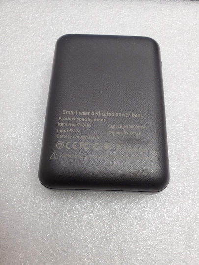 XY-8108 Power Bank 10000mAh Black view 3