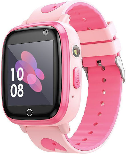 Hoco Smartwatch with SIM (Pink) view 1