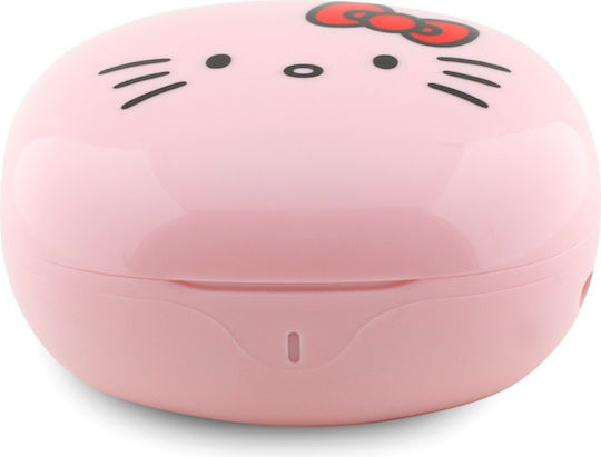 Hello Kitty O Glossy Finish In-ear Bluetooth Handsfree Earphones with Charging Case Pink view 2