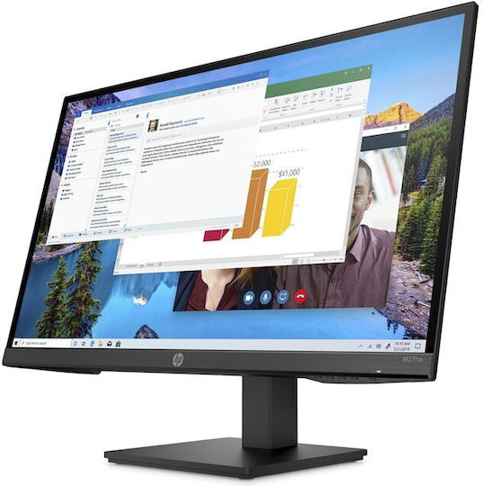 HP M27ha IPS Monitor 27" FHD 1920x1080 with Response Time 5ms GTG view 2