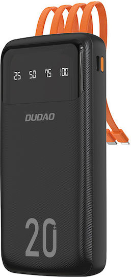 Dudao K6Pro + Power Bank 20000mAh Black view 1