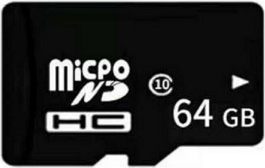 microSDHC 64GB Class 10 with Adapter