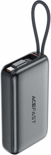 Acefast M32 Power Bank 10000mAh 35W with USB-C Power Delivery Port / Quick Charge 2.0 / Quick Charge 3.0 Metal Gray view 2